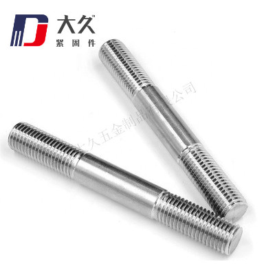 8.8級GB897鍍鋅雙頭螺栓 8.8級GB897鍍鋅雙頭螺栓