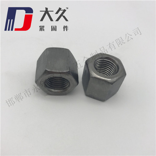 高強度螺母_8級GB56發(fā)黑厚螺母 高強度螺母_8級GB56發(fā)黑厚螺母