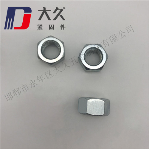 GB52鍍鋅六角螺母 GB52鍍鋅六角螺母