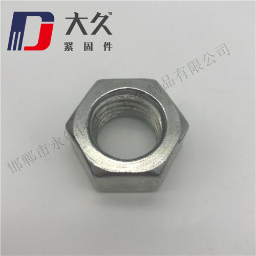 GB52鍍鋅六角螺母 GB52鍍鋅六角螺母