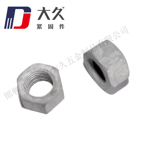 GB52熱鍍鋅六角螺母 GB52熱鍍鋅六角螺母